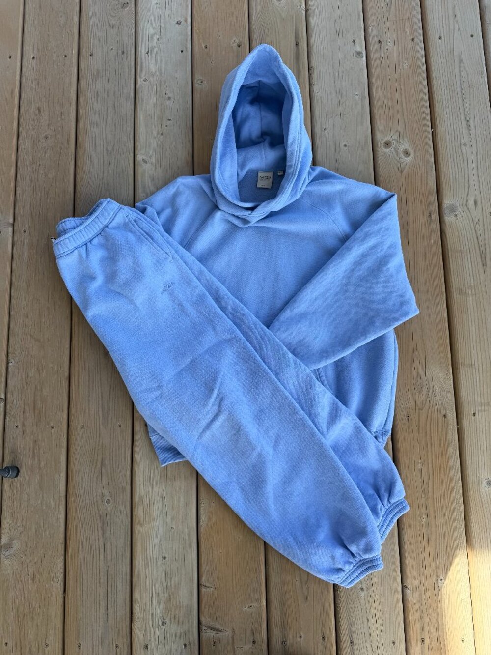 Aritzia Sweat set Dayflower Blue